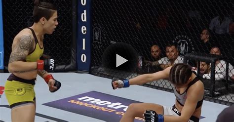 replay watch karolina get knocked out cold by jessica andrade mma imports