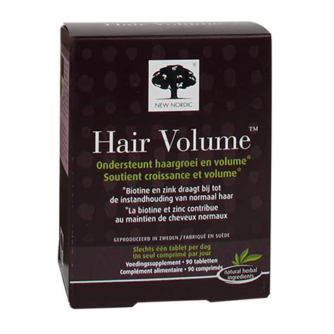 Does your hair lack volume? New Nordic Hair Volume kopen bij Holland & Barrett