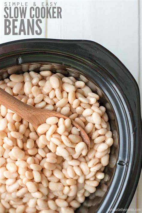 How To Cook Beans In Crock Pot Slow Cooker Beans