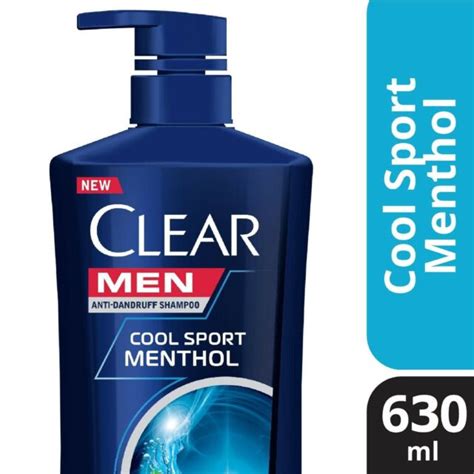630ml Clear Men Shampoo Anti Dandruff Cool Sport Menthol Dhl 3 5 Days
