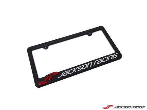 License Plate Frame Jackson Racing