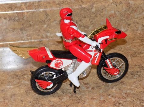 Ebluejay Mighty Morphin Power Rangers Red Ranger Thunder Bike Mmpr