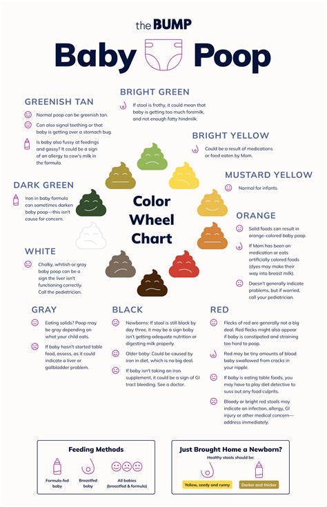 Baby Poo Guide Colour Chart And What It Means Baby Mother 47 Off