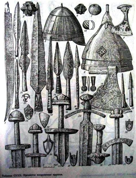10th 11th Century Weapons From Prussia Old Prussia Pinterest