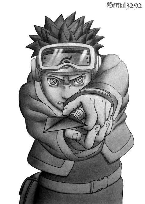 Obito Uchiha By ~bernal3292 On Deviantart Uchiha Team Minato Anime