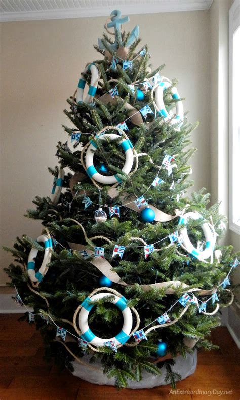 Unique Ways To Decorate A Nautical Christmas Tree An Extraordinary Day