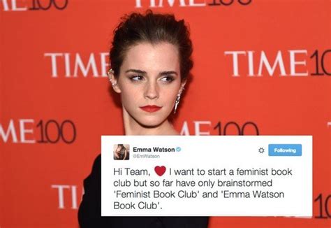 Here S The First Book Of Emma Watson S Book Club Emma Watson Book Club Feminist Books Emma