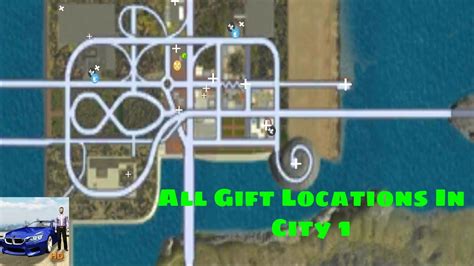 All Gift Locations In City 1 Car Parking Multiplayer YouTube