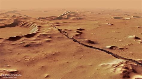 Mars Express Orbiter Suggests Evidence Of Ancient