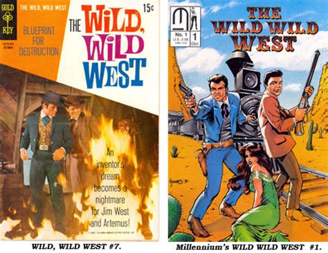 Wild Wild West Comic Book Cowboys By Boyd Magers