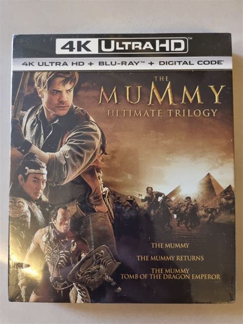 the mummy ultimate trilogy 4k blu ray hobbies and toys music and media cds and dvds on carousell