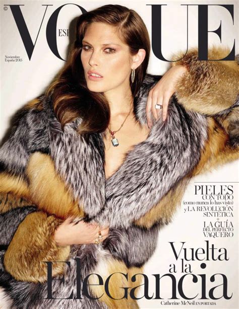 Catherine Mcneil Vogue Covers Vogue Magazine Covers Fur Fashion