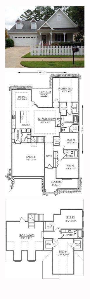 Awesome 5 Bedroom 3 Bathroom House Plans New Home Plans Design