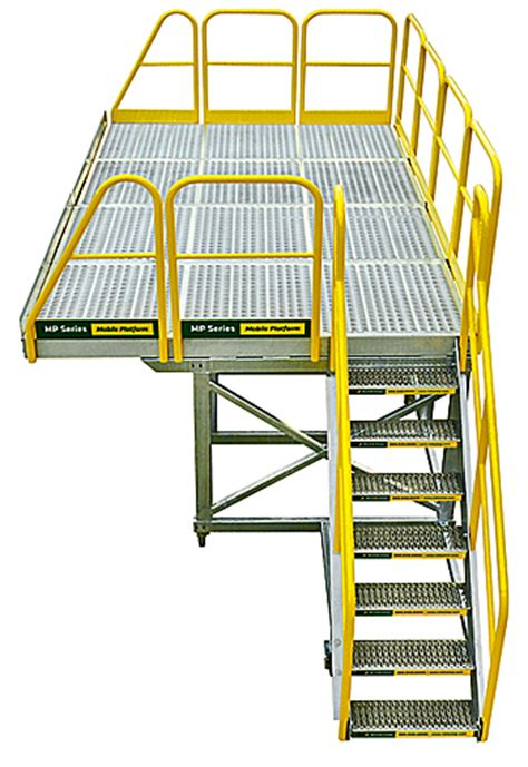Custom Configured Mobile Work Platform Ladders Custom Mobile Work