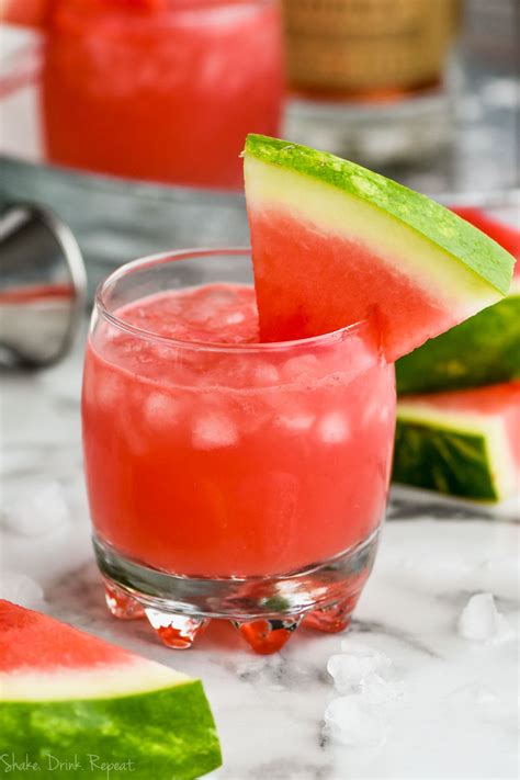 Watermelonvodkatonicrecipe Shake Drink Repeat