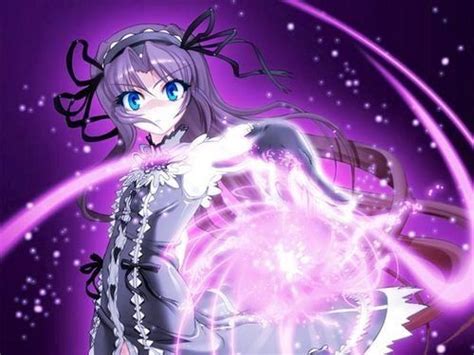 Cool Anime Magical Girl Purple Anime Magical Girl Magical