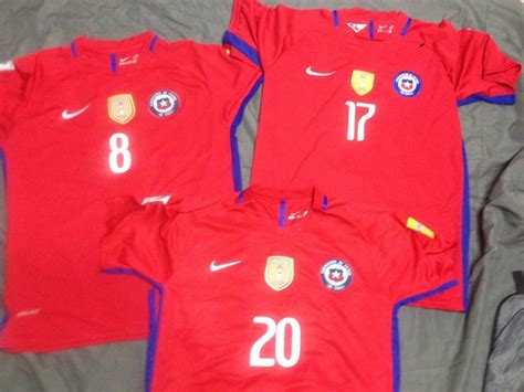 Homenaje selección chilena copa centenario 2016. A Pedido Nueva Camiseta Selección Chilena 2016 Variedad ...