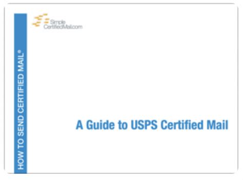Get Our Guide To Sending Certified Mail