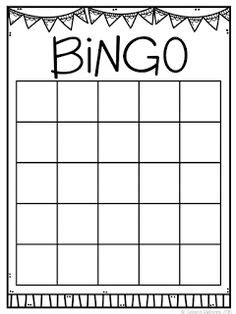 We have three different types of picture bingo cards that you can make: Free Printable Blank Bingo Cards Template 4 X 4 | Classroom | Word bingo, Bingo, Sight word bingo