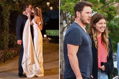Chris Pratts Wife Katherine Schwarzenegger Reveals Her Second Wedding Dress In New Photos From