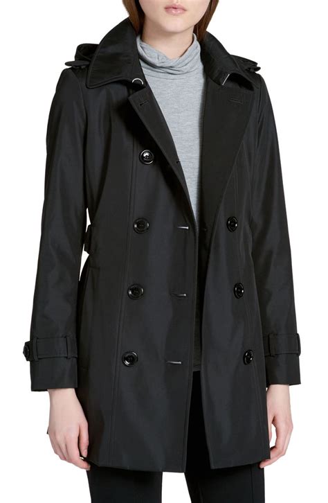 Calvin Klein Double Breasted Trench Coat Available At Nordstrom