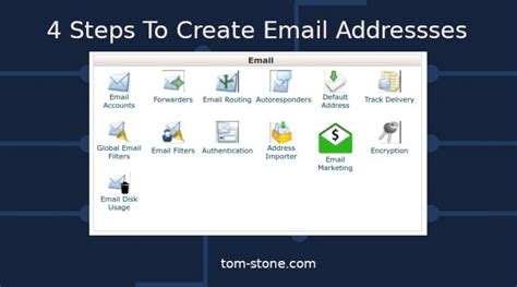 4 Steps To Create New Email Addresses Thomas Stone