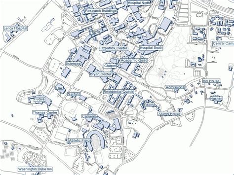 Duke Hospital Campus Map