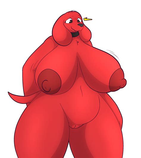 Rule Anthro Anthrofied Big Breasts Breasts Canid Canine Canis Clifford Clifford The Big Red
