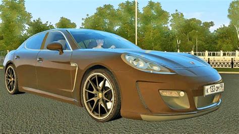 porsche panamera turbo 4 8 для city car driving 1 5 1 1 5 2 Иностранные машины для city car