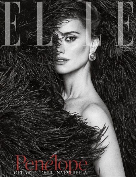 Penélope Cruz For Elle España February 2018 Subscriber Cover
