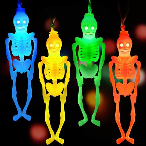 Skeleton String Halloween Lights To Light Up Your House Viral Gads