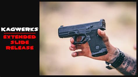 The extended and raised slide release offers a uniq. Kagwerks Slide Release: Slide Stop Override Solution - YouTube