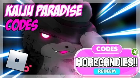 2022 New 🎃 Roblox Kaiju Paradise Codes 🎃 All Part1 Codes Youtube