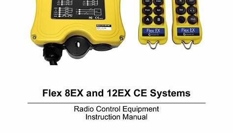 Magnetek Flex 8EX and 12EX CE Systems Owner's Manual | Manualzz
