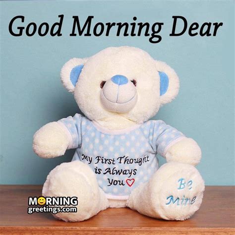 25 Good Morning With Cute Teddy Bear Cards Morning Greetings