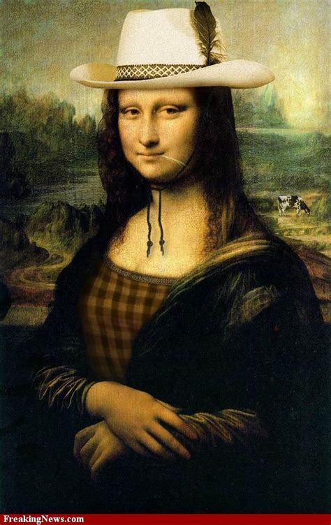 Mona Lisa Cowgirl Mona Lisa Mona Lisa Facts Art Parody Daftsex Hd