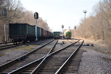 Rail Freight Transport Railway Free Photo On Pixabay Pixabay