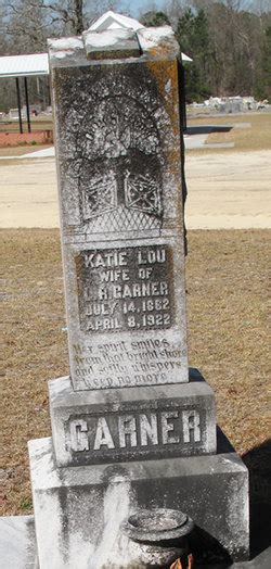Katie Lou Dudenheifer Garner 1862 1922 Find A Grave