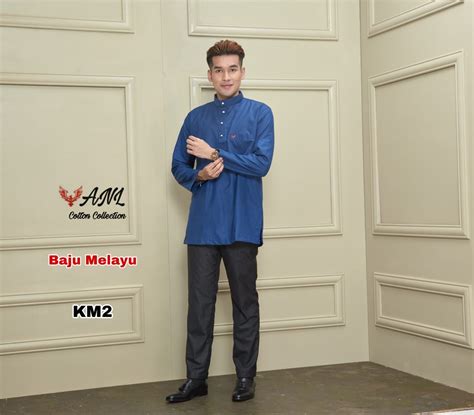 Kurta Melayu Km2 Anl Cotton Collection