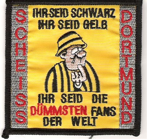 Finden sie hier traueranzeigen, todesanzeigen und beileidsbekundungen aus ihrer tageszeitung oder passende hilfe im trauerfall. Anti Dortmund Aufnäher schwarz/gelb - Fußball Fanshop