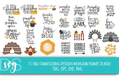 Fields Of Heather: Where To Find Free Thanksgiving SVGS