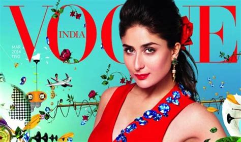 Kareena Kapoor Turns Flower Child For Vogue India Cover Watch Video