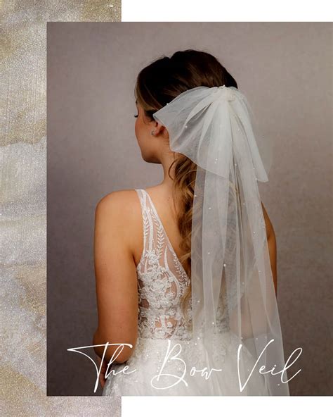 Bow Veils The Perfect Wedding Veil Alternative Richard Designs