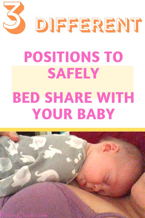 Safely Bed Sharing With Your Newborn In 2020 Newborn Baby Position
