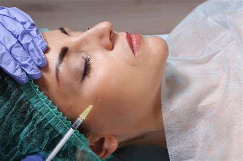 Procedure Of Facial Injection Closeup Mid Yorkshire Skin Clinic