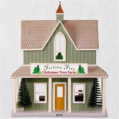 Hallmark Keepsake Christmas Ornament 2018 Year Dated Nostalgic Houses
