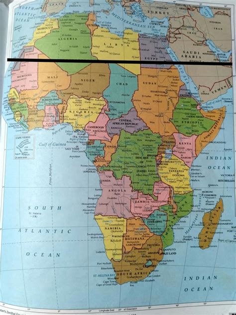 What Are The Countries In Africa That The Tropic Of Cancer Passes