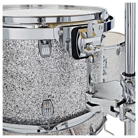 Disc Ludwig Centennial Zep Set 26 4pc Shell Pack Silver Sparkle Na