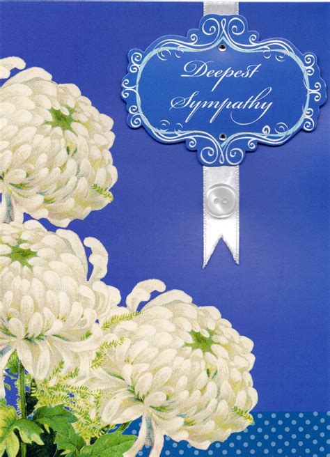 At times, a sympathy card requires a positive, encouraging message that has a supportive and reassuring feel. Deepest Sympathy Greeting Card | Cards | Love Kates