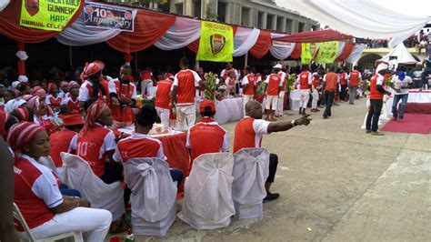 Photos Fans Celebrates Arsenal Day In Okene Sports Nigeria